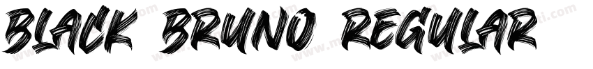 Black Bruno Regular字体转换